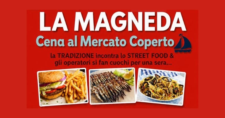 La Magnèda – Cena al Mercato Coperto